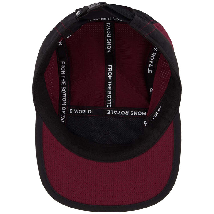 MONS ROYALE Velocity Trail Cap Chocolate/ Black
