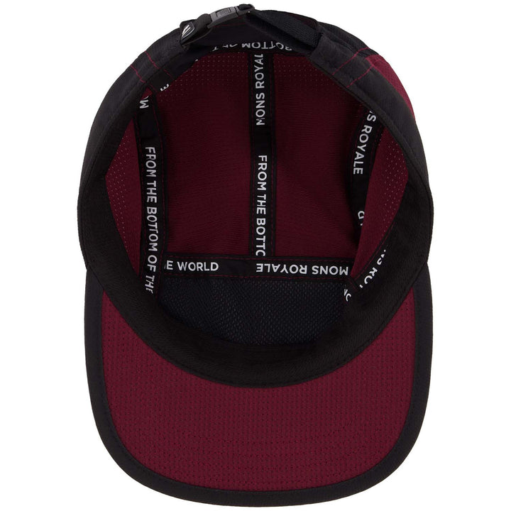 MONS ROYALE Velocity Trail Cap Chocolate/ Black