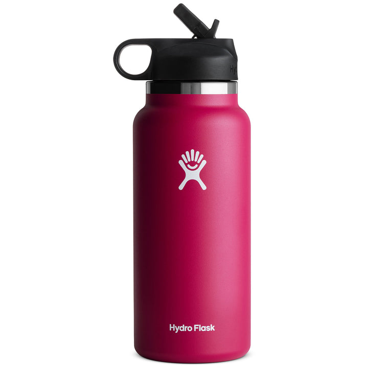 Hydro Flask 32oz Wide Mouth Straw Lid Water Bottle Snapper