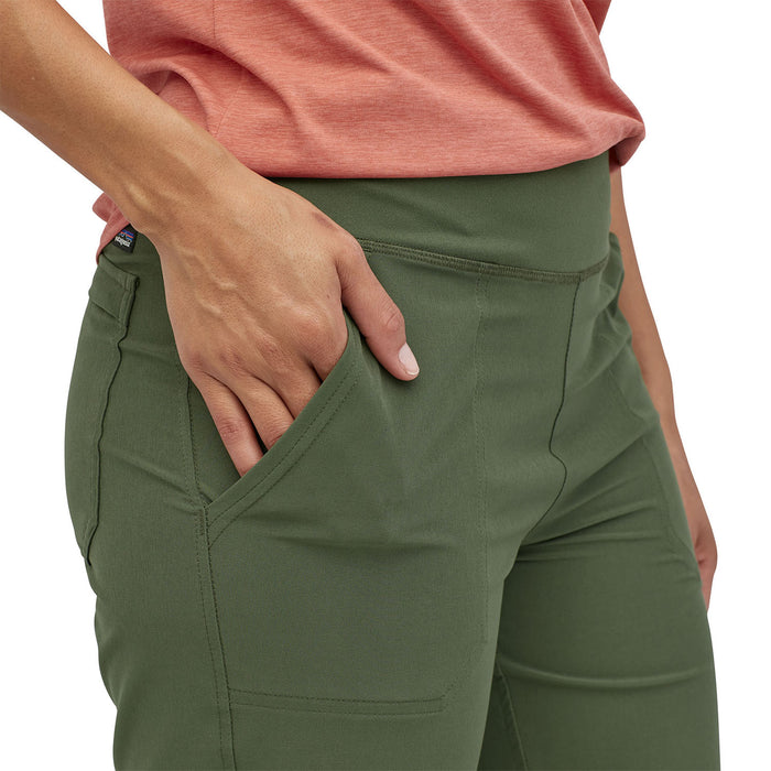 Patagonia Happy Hike Studio Pants - Women's Kale Green