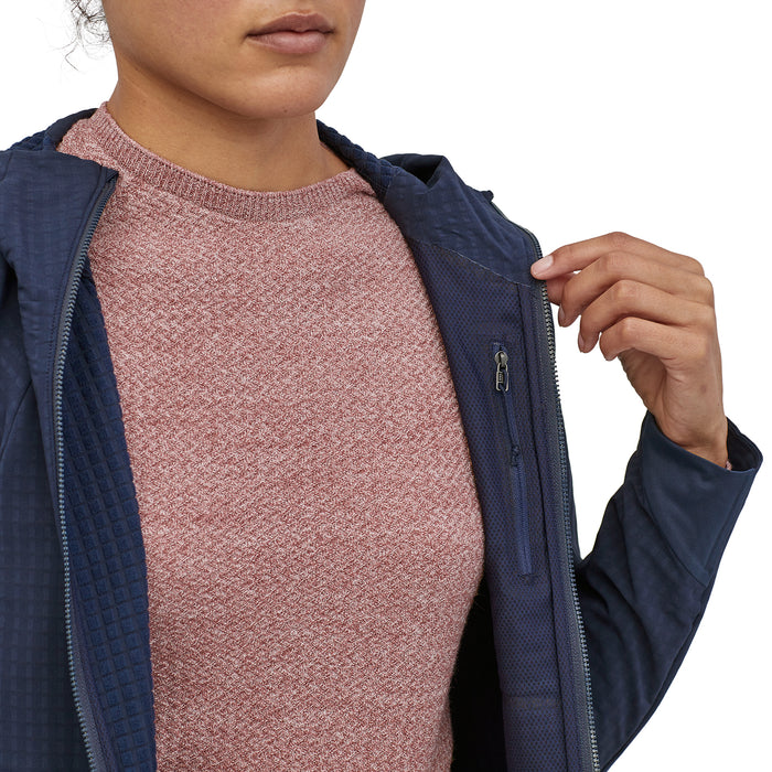 Patagonia R1® TechFace Hoodie - Women's Classic Navy