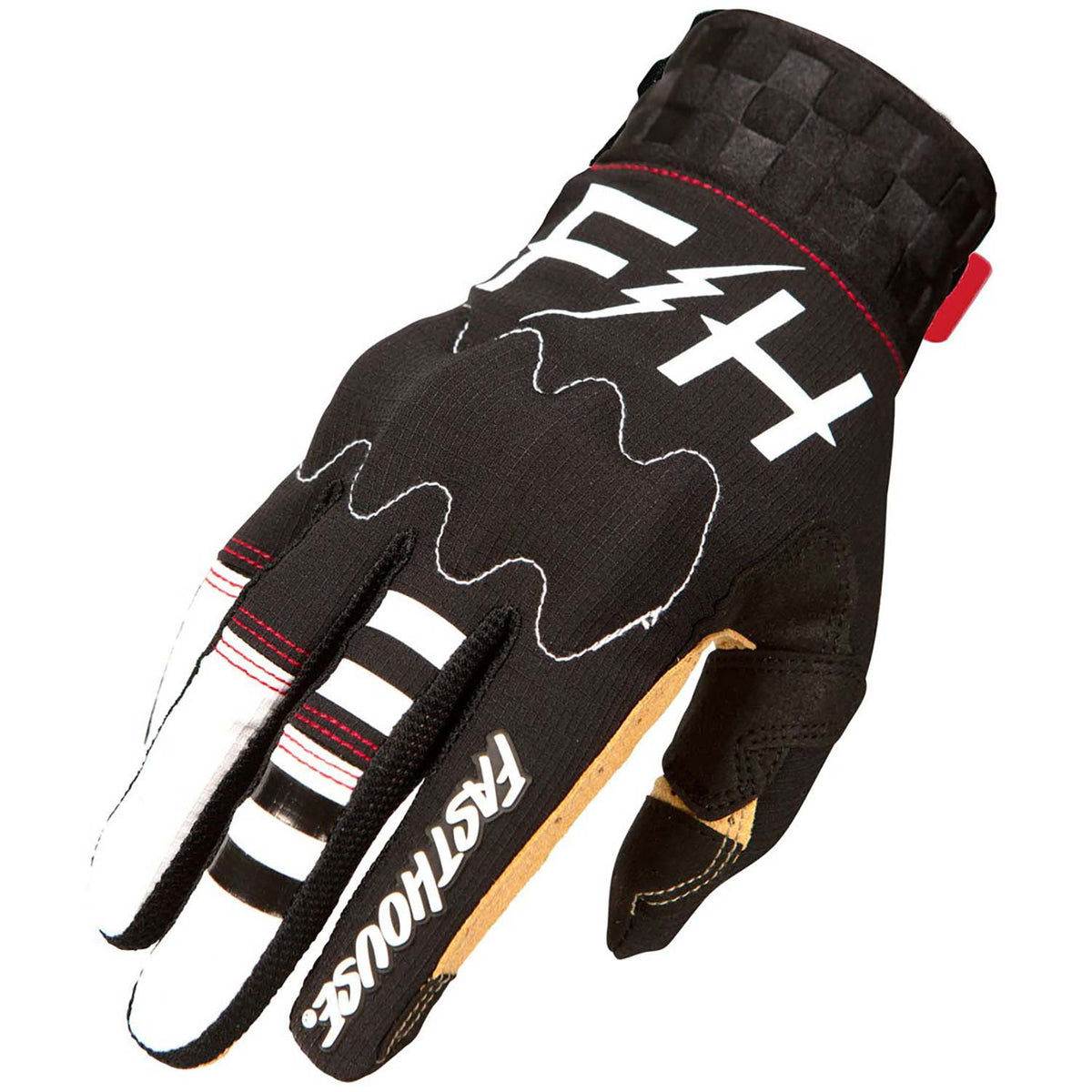 Fasthouse Speed Style Blaster Bike Gloves Hi Vis/Black