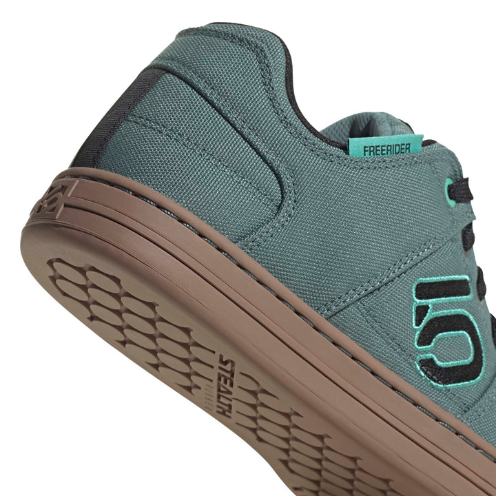 Five Ten Freerider Canvas Shoes - Women's Hazy Emerald/Core Black/Acid Mint