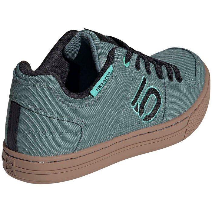 Five Ten Freerider Canvas Shoes - Women's Hazy Emerald/Core Black/Acid Mint