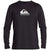 Quiksilver Solid Streak Long Sleeve Surf Tee Black