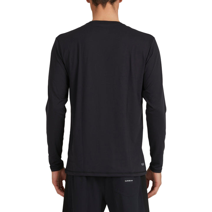 Quiksilver Solid Streak Long Sleeve Surf Tee Black
