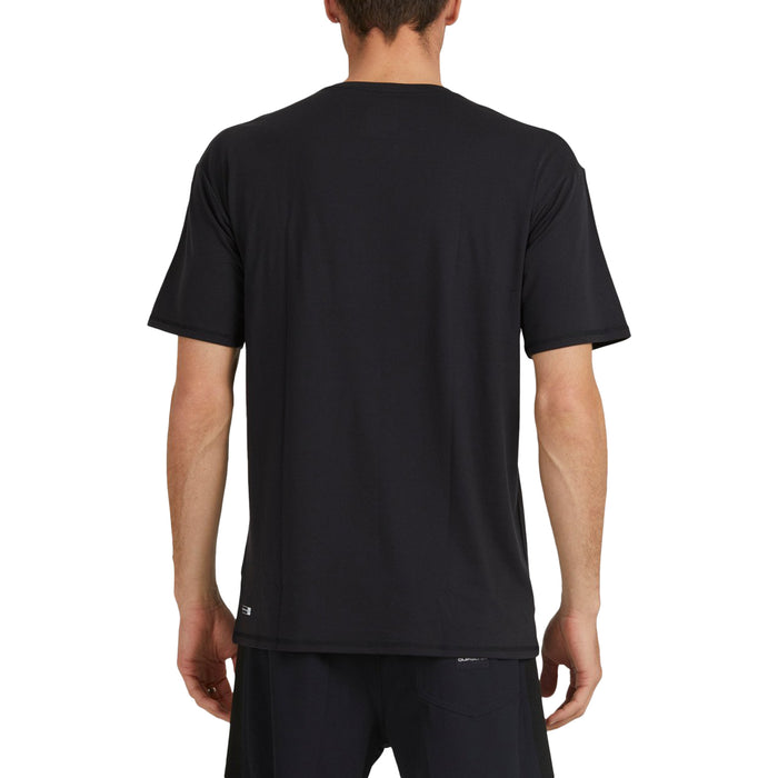 Quiksilver Solid Streak Short Sleeve Surf Tee Black