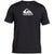 Quiksilver Solid Streak Short Sleeve Surf Tee Black