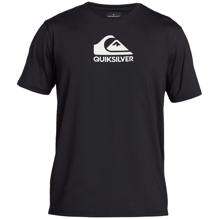 Quiksilver Solid Streak Short Sleeve Surf Tee Black