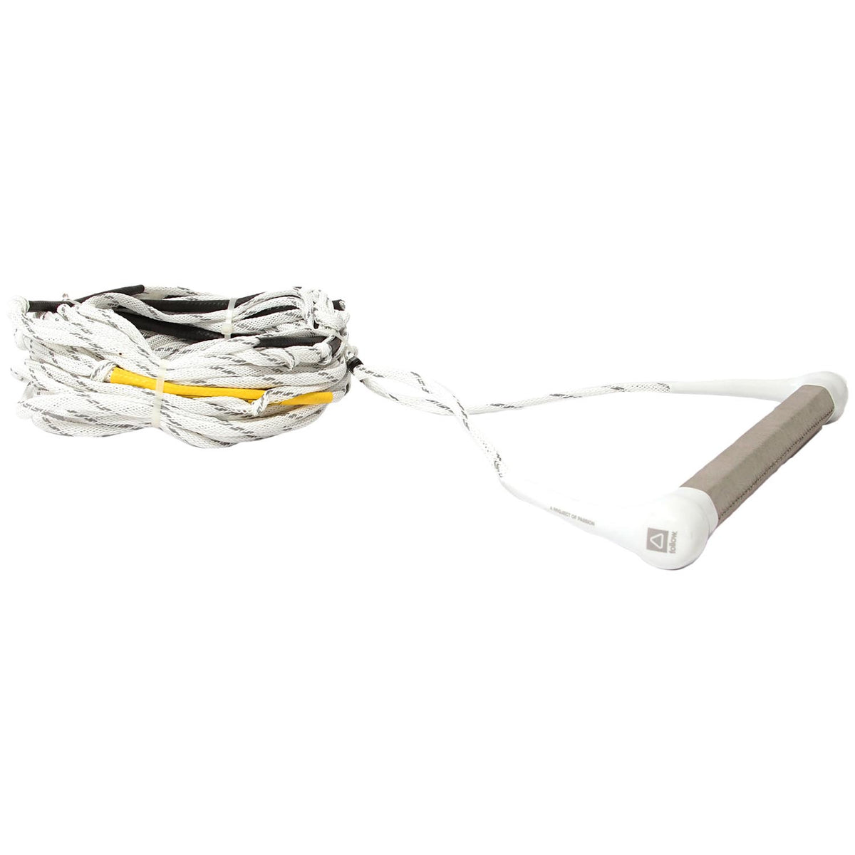 Follow Delta Pro Wakeboard Rope & Handle Package Salt/Pepper