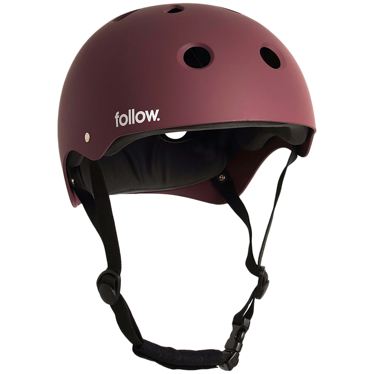 Follow Safety First Wakeboard Helmet Burnt Red