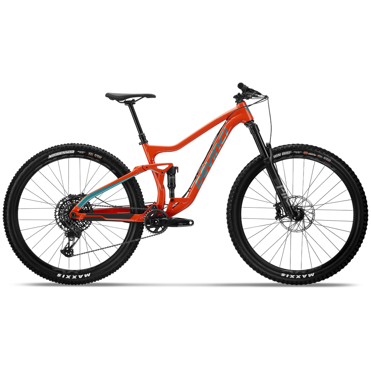 Devinci Django A 29 GX 12s Complete Mountain Bike 2022 Uni-Red/Orange