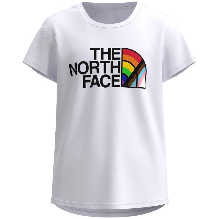 The North Face Printed Pride Graphic T-Shirt - Girls' TNF White