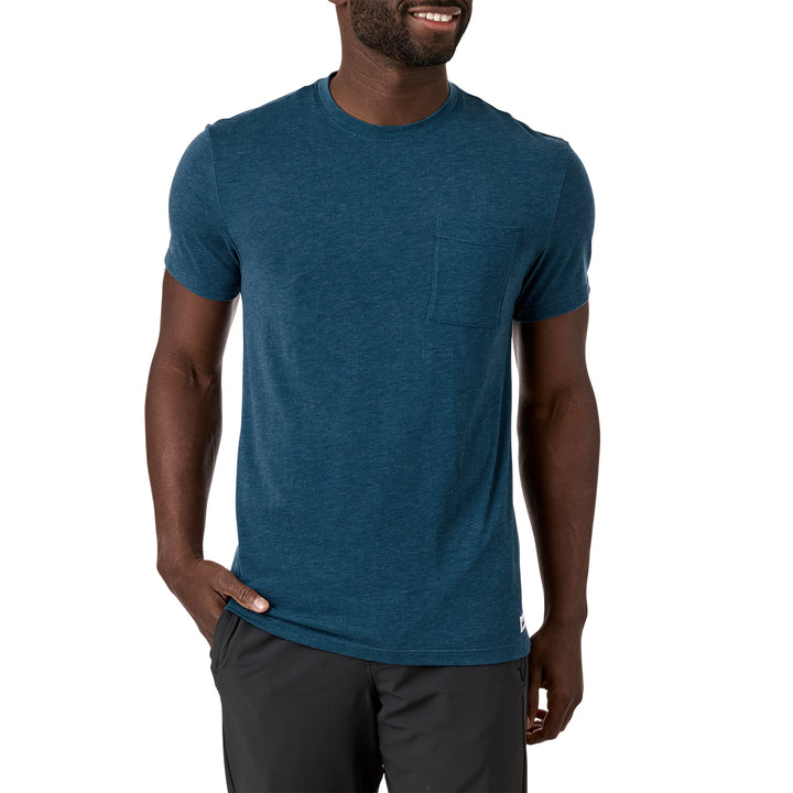 Cotopaxi Paseo Travel Pocket T-Shirt - Men's Indigo