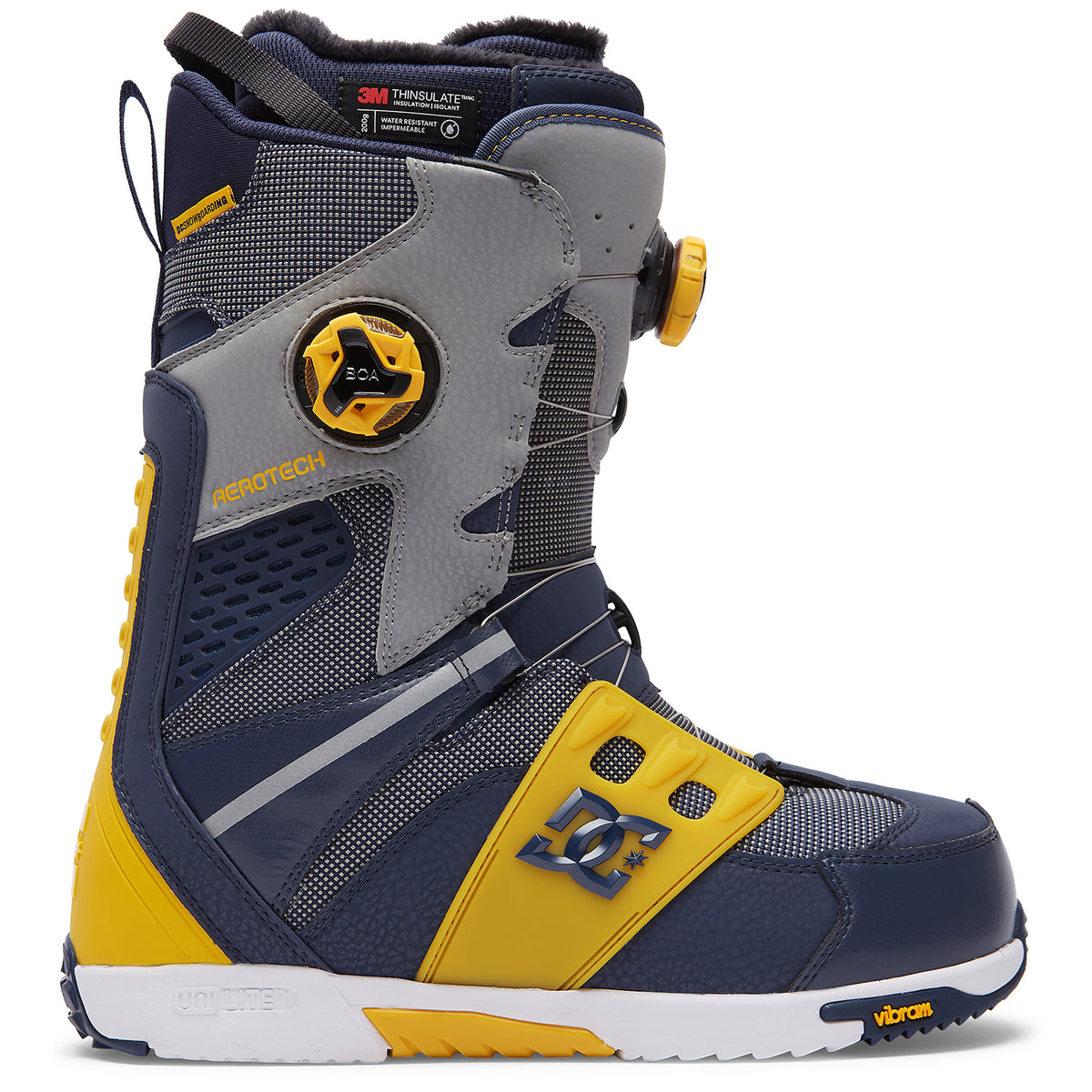 DC Phantom Snowboard Boots 2023 Dc Navy/Yellow