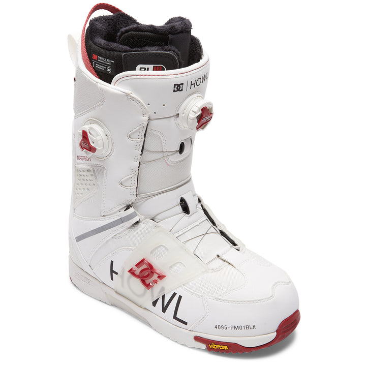 DC Phantom x Howl Snowboard Boots 2023 White/Red