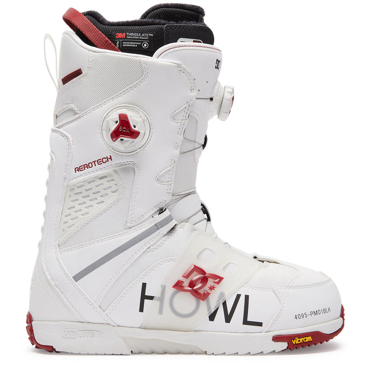 DC Phantom x Howl Snowboard Boots 2023 White/Red