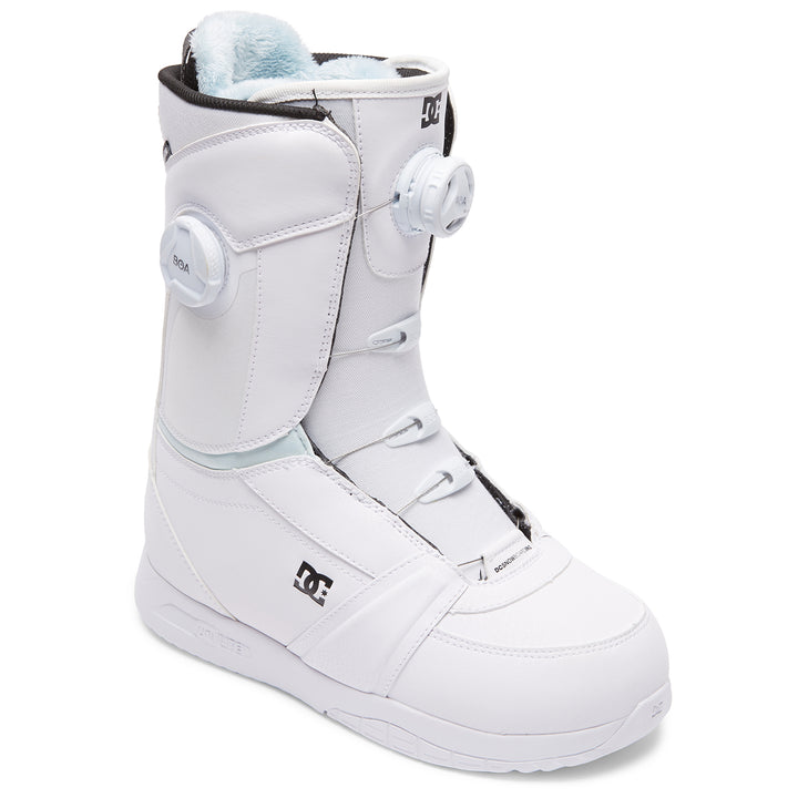 DC Lotus Snowboard Boots - Women's 2023 White/White/Black