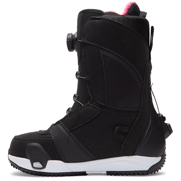 DC Lotus Step On Snowboard Boots - Women's 2023 Black/White/Black