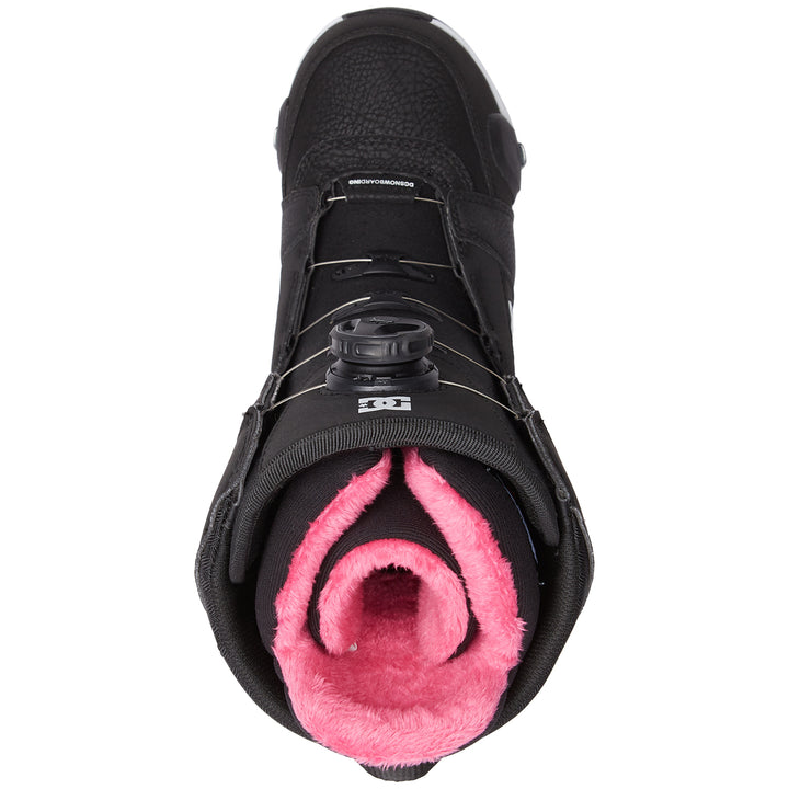 DC Lotus Step On Snowboard Boots - Women's 2023 Black/White/Black