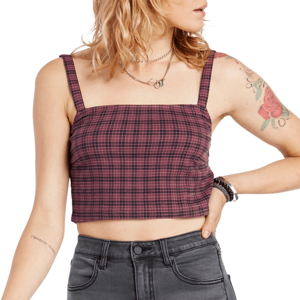 Volcom Chicheck Urself Top - Women's Eggplant