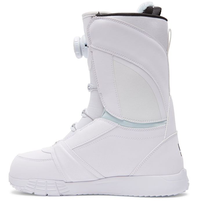 DC Lotus Snowboard Boots - Women's 2023 White/White/Black