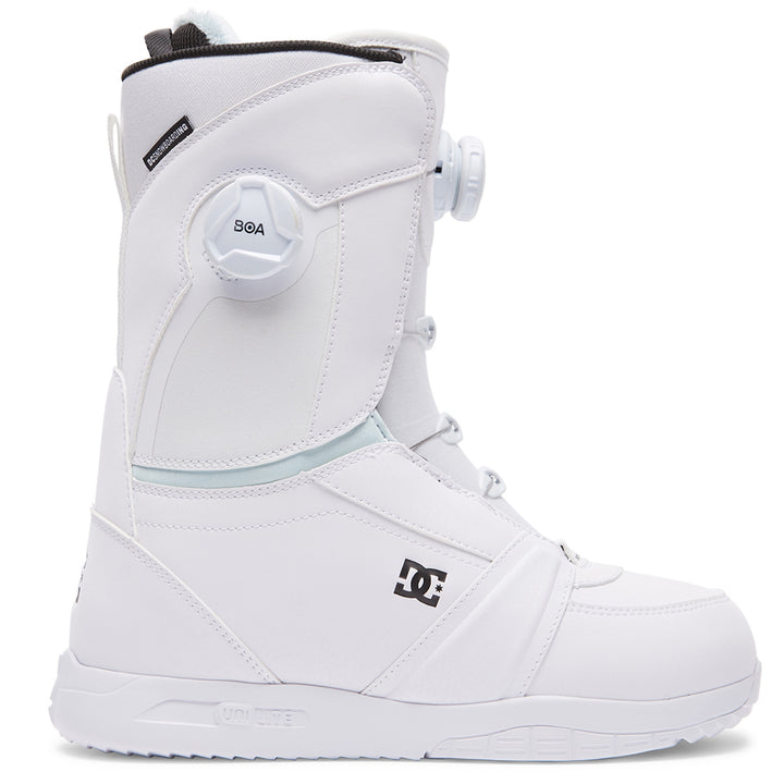 DC Lotus Snowboard Boots - Women's 2023 White/White/Black