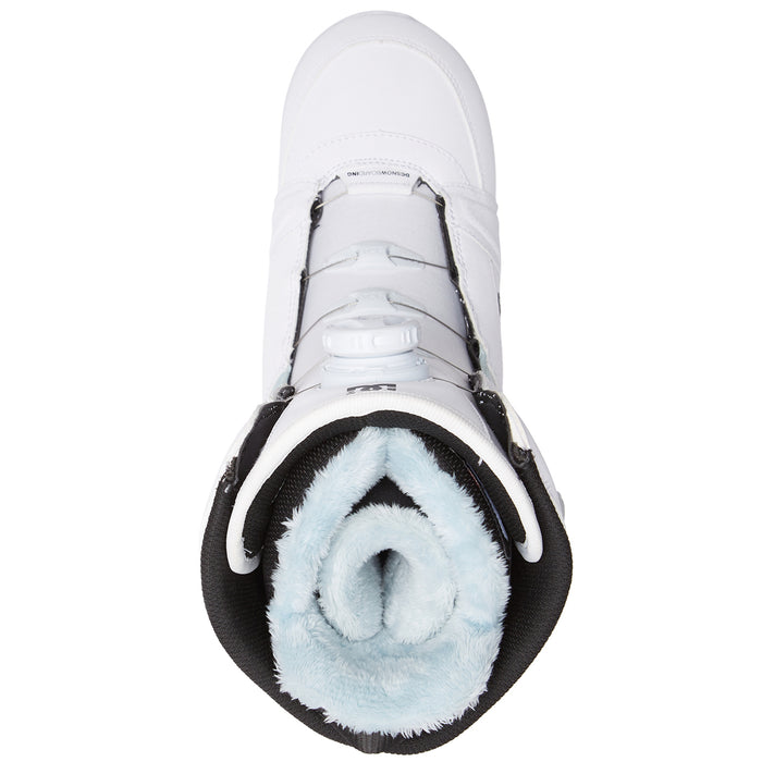 DC Lotus Snowboard Boots - Women's 2023 White/White/Black