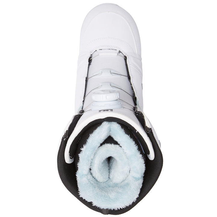 DC Lotus Snowboard Boots - Women's 2023 White/White/Black