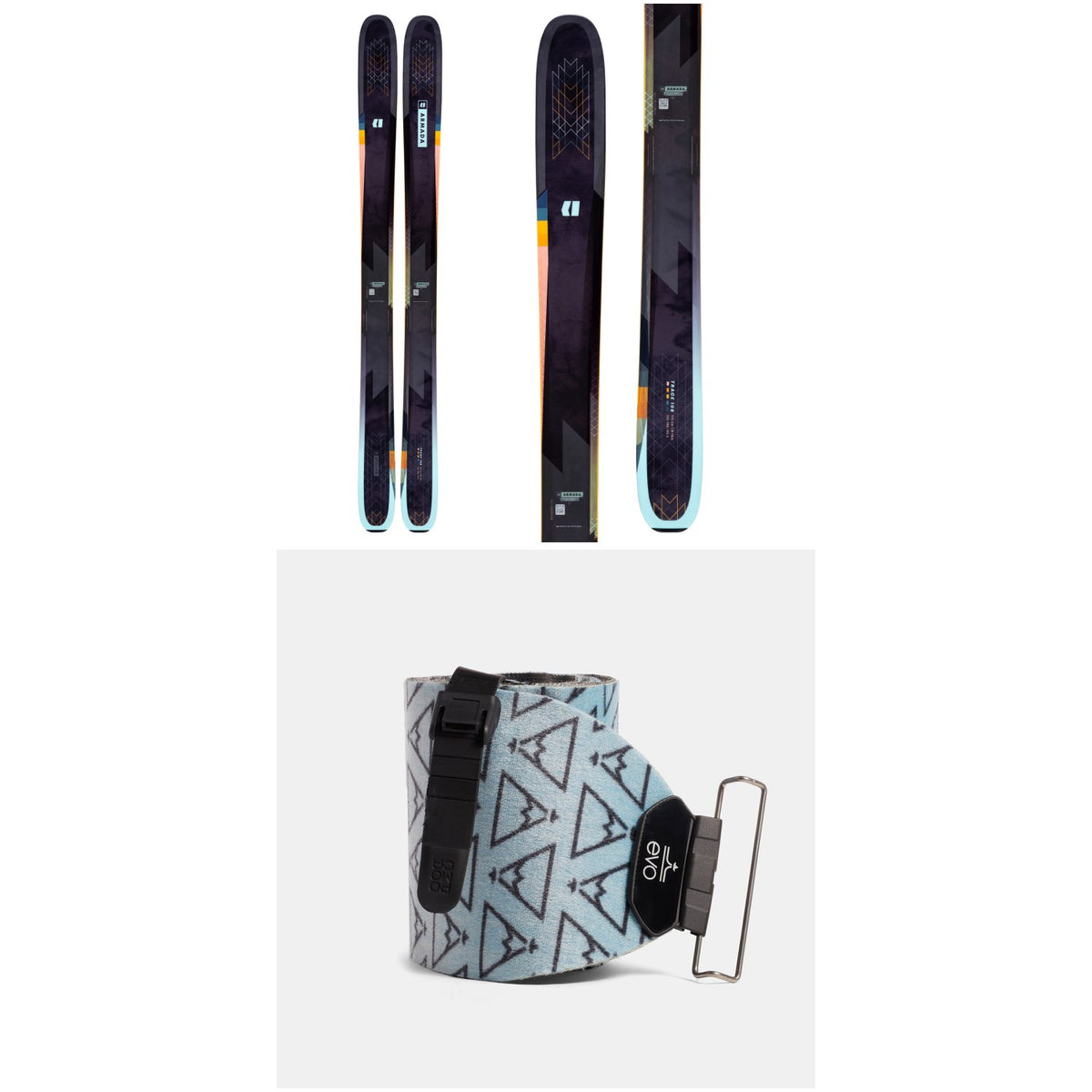 Armada Trace 108 Skis - Women's 2022 + evo x Pomoca Pro Glide Climbing Skins
