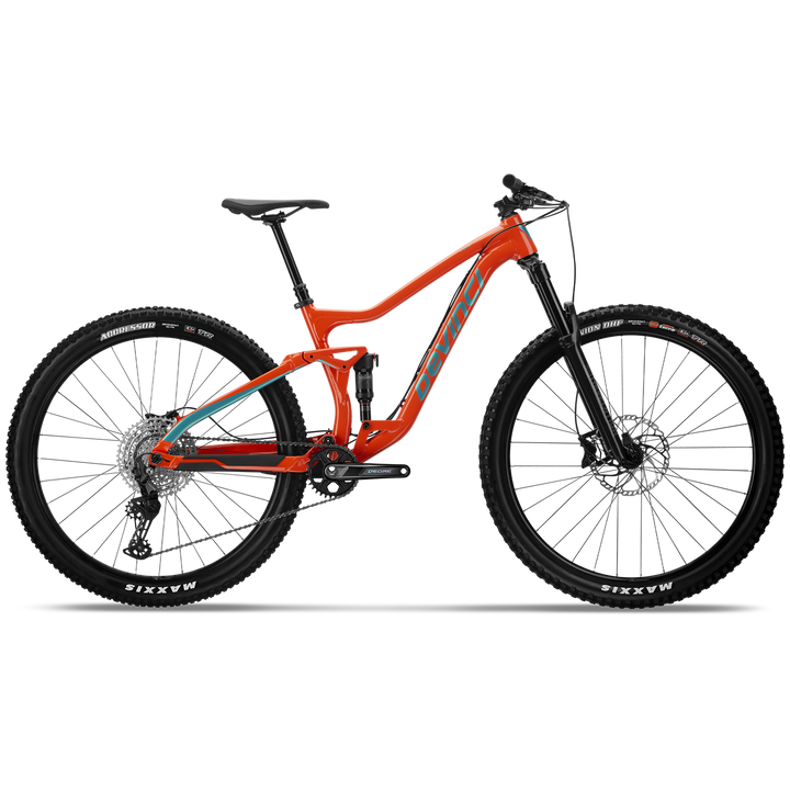 Devinci Django A 29 Deore 12s Complete Mountain Bike 2022 Uni-Red/Orange