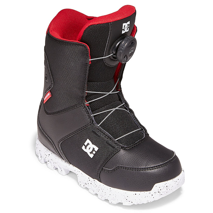 DC Youth Scout Snowboard Boots - Kids' 2023 Black
