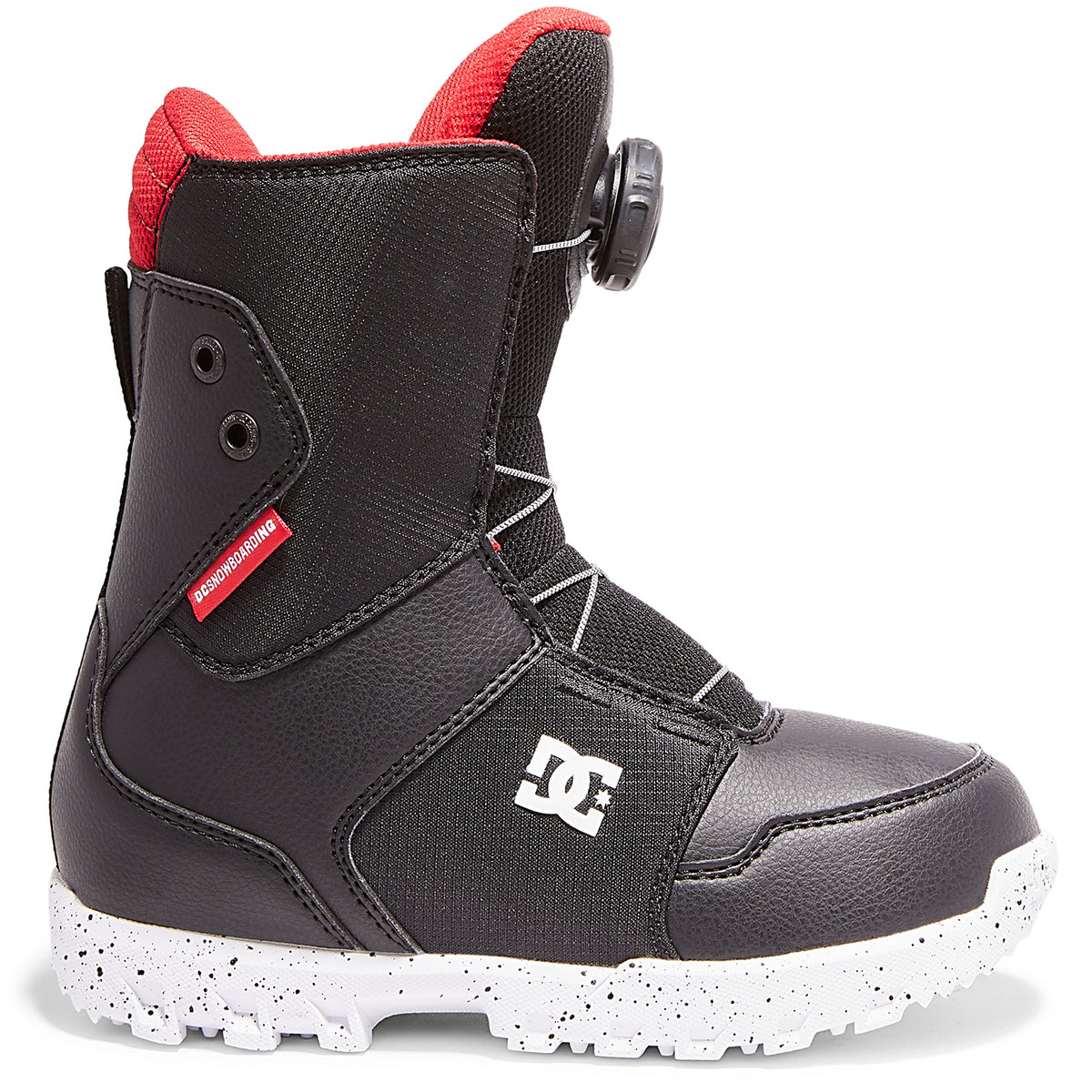 DC Youth Scout Snowboard Boots - Kids' 2023 Black