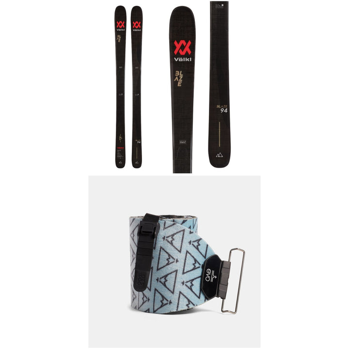 Völkl Blaze 94 Skis 2022 + evo x Pomoca Pro Glide Climbing Skins
