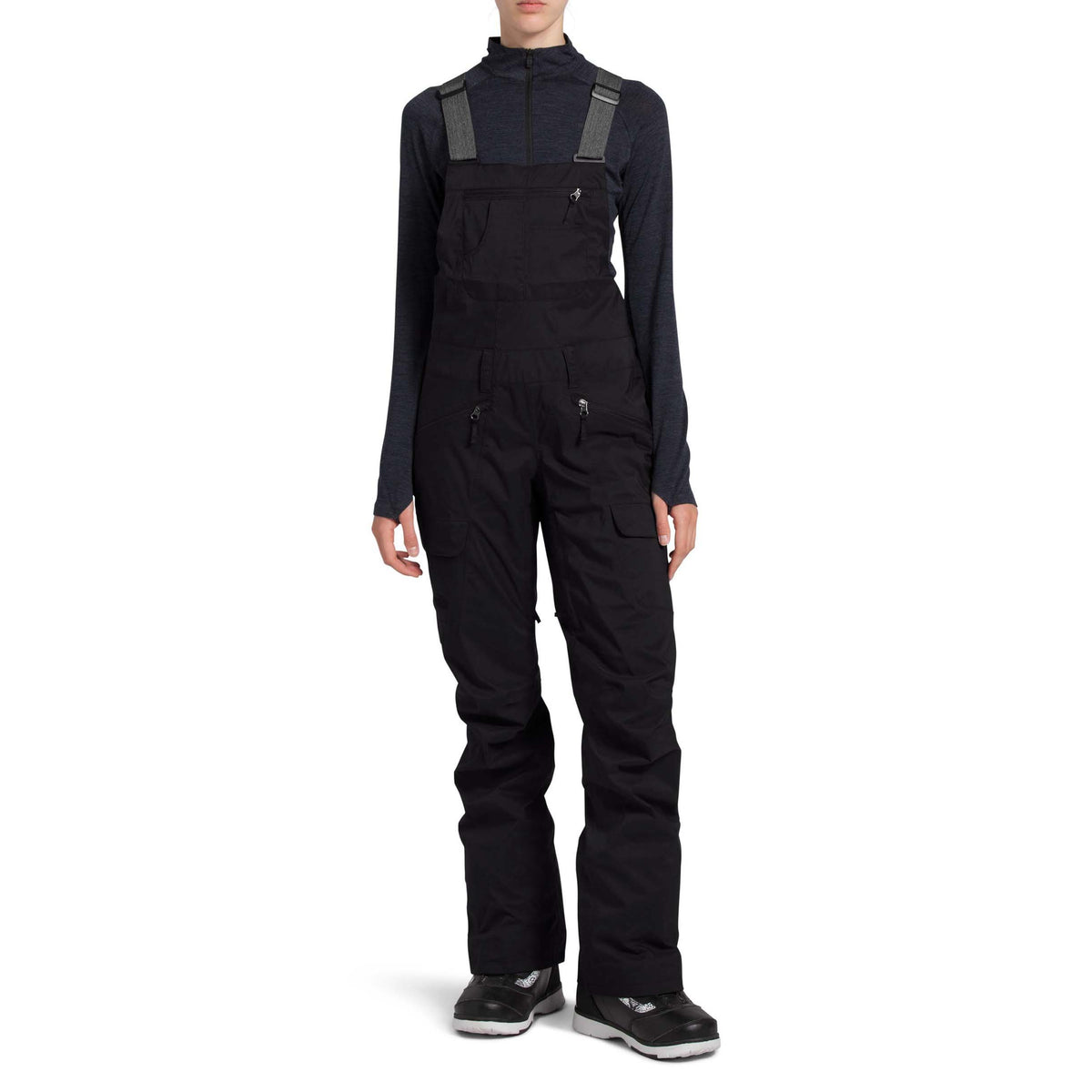 The North Face Freedom Tall Bibs - Women's TNF Black