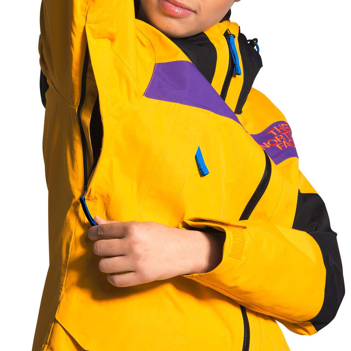 The North Face Team Kit Jacket - Women's Summit Gold/Bomber Blue/TNF Black