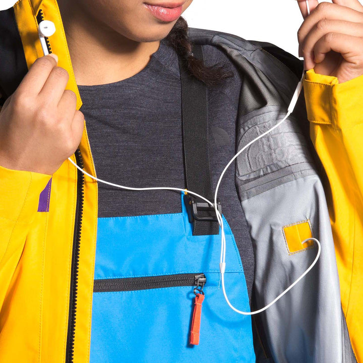 The North Face Team Kit Jacket - Women's Summit Gold/Bomber Blue/TNF Black
