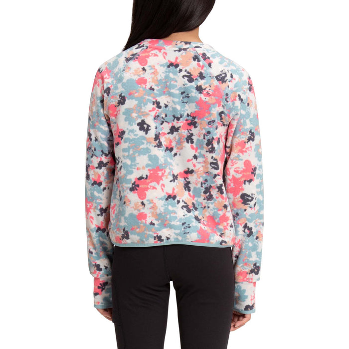 The North Face Glacier Pullover - Girls' Tourmaline Blue Multi Floral Camo Print
