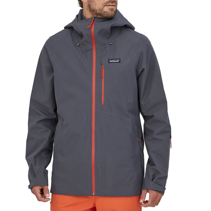 Patagonia Powder Bowl Jacket Smolder Blue w/Metric Orange