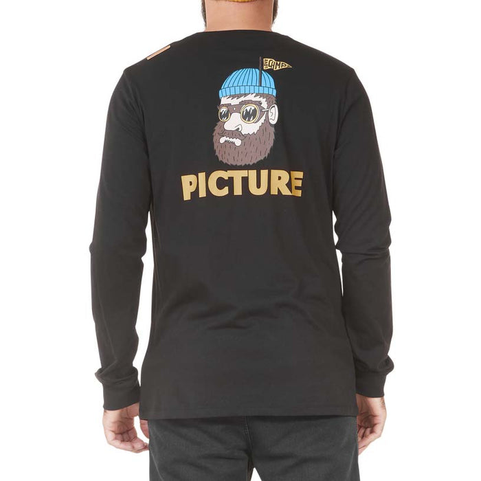 Picture Organic Buckaroo Long Sleeve T-Shirt - Men's Black