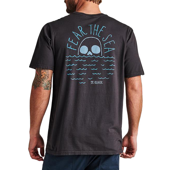 Roark Fear The Sea T-Shirt - Men's Dusty Blue