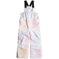 Roxy Lola Bib Pants - Toddler Girls' Bright White Splash::Bright White Splash