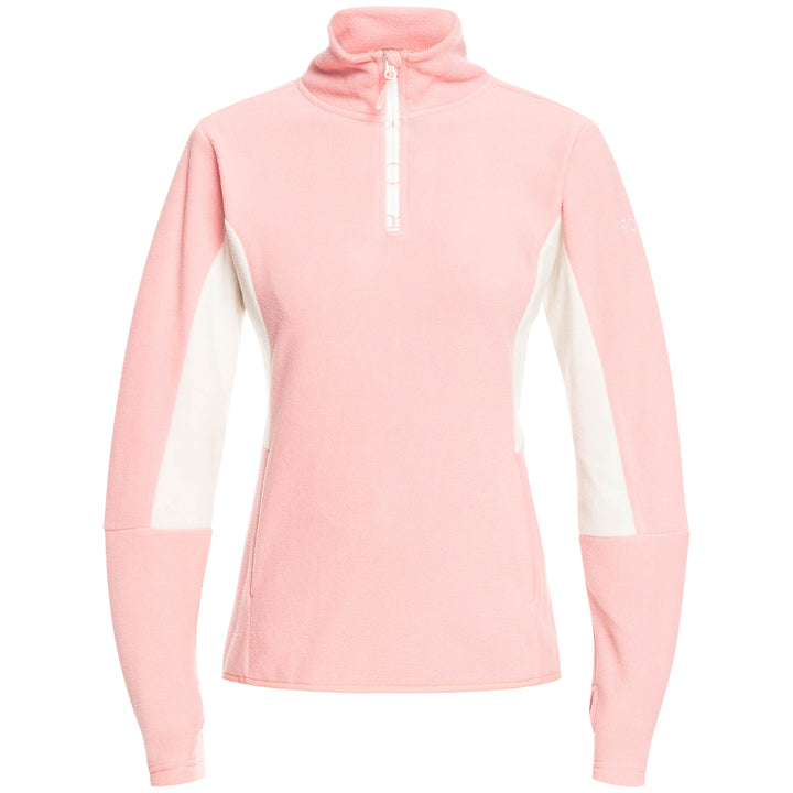 Roxy Sayna Half-Zip Fleece - Women's Mellow Rose