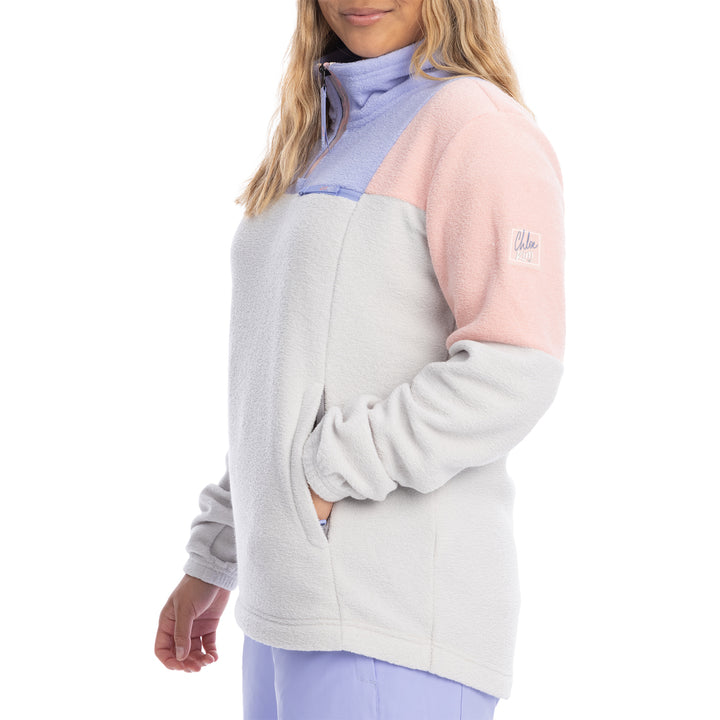 Roxy Chloe Kim Layer Fleece - Women's Heather Grey