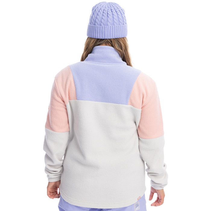 Roxy Chloe Kim Layer Fleece - Women's Heather Grey