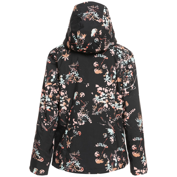Roxy Jetty Jacket - Women's True Black/Tropical Cyanotype