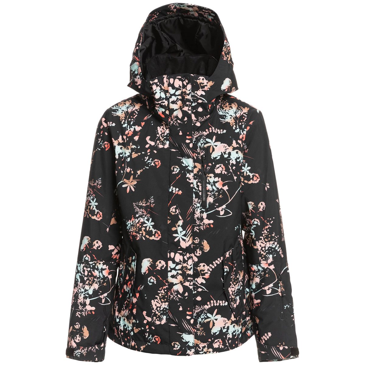 Roxy Jetty Jacket - Women's True Black/Tropical Cyanotype