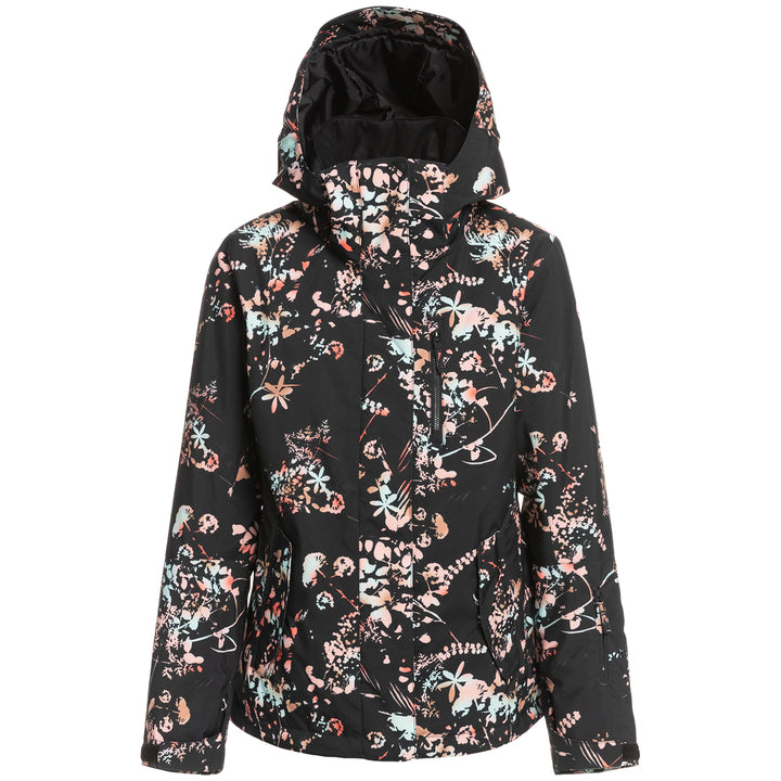 Roxy Jetty Jacket - Women's True Black/Tropical Cyanotype