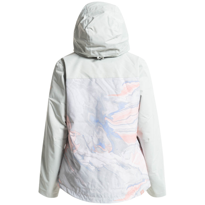 Roxy Jetty Block Jacket - Women's Gray Violet Marble