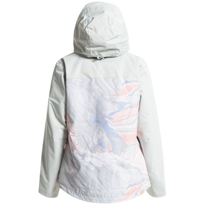 Roxy Jetty Block Jacket - Women's Gray Violet Marble